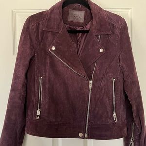 BlankNYC suede moto jacket